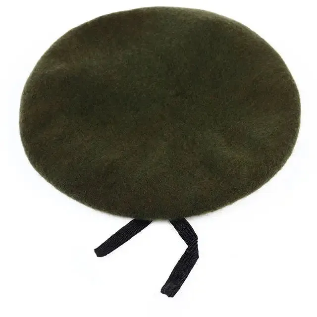 Beret vert femme