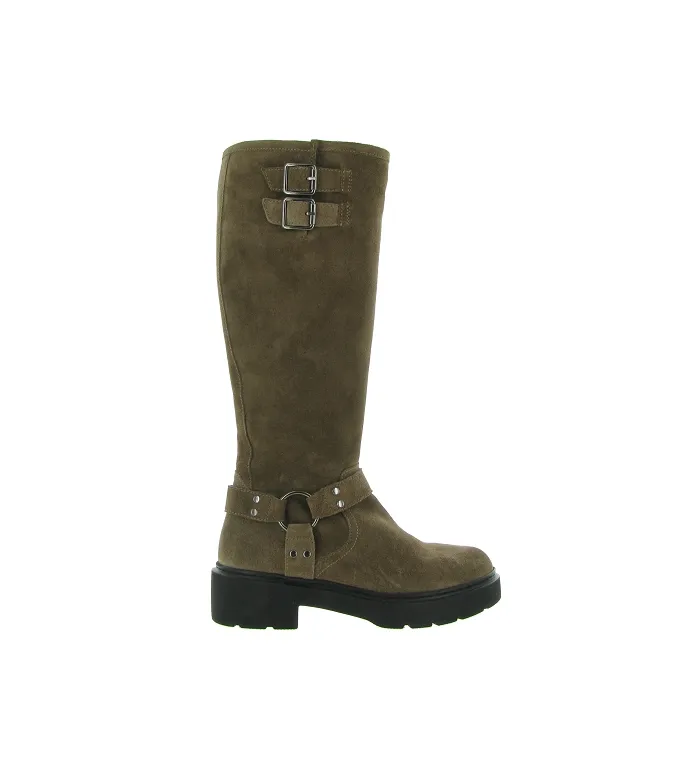 bottes - Cavalières - femme - Cuir -  - Unisa