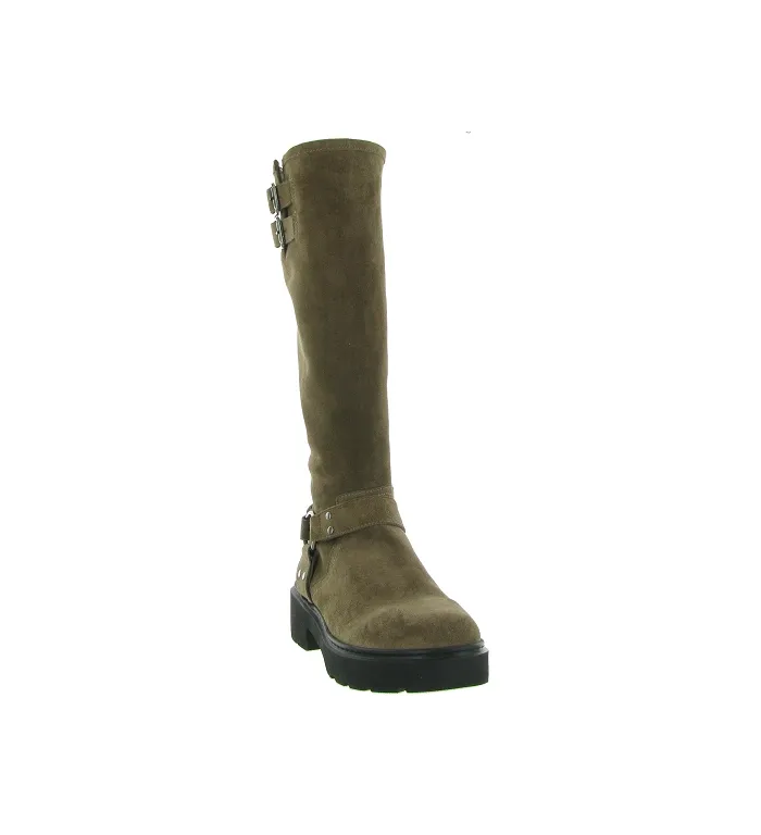 bottes - Cavalières - femme - Cuir -  - Unisa