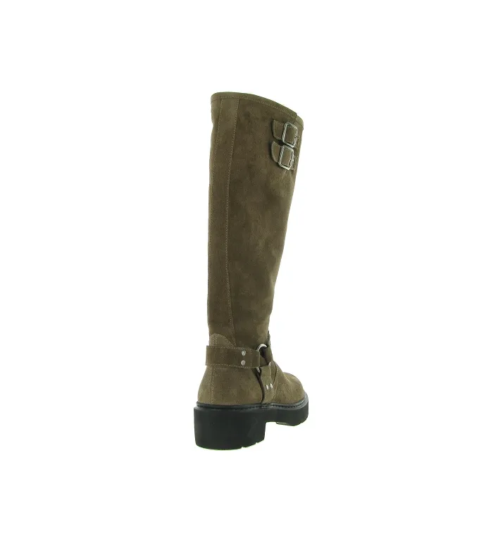 bottes - Cavalières - femme - Cuir -  - Unisa