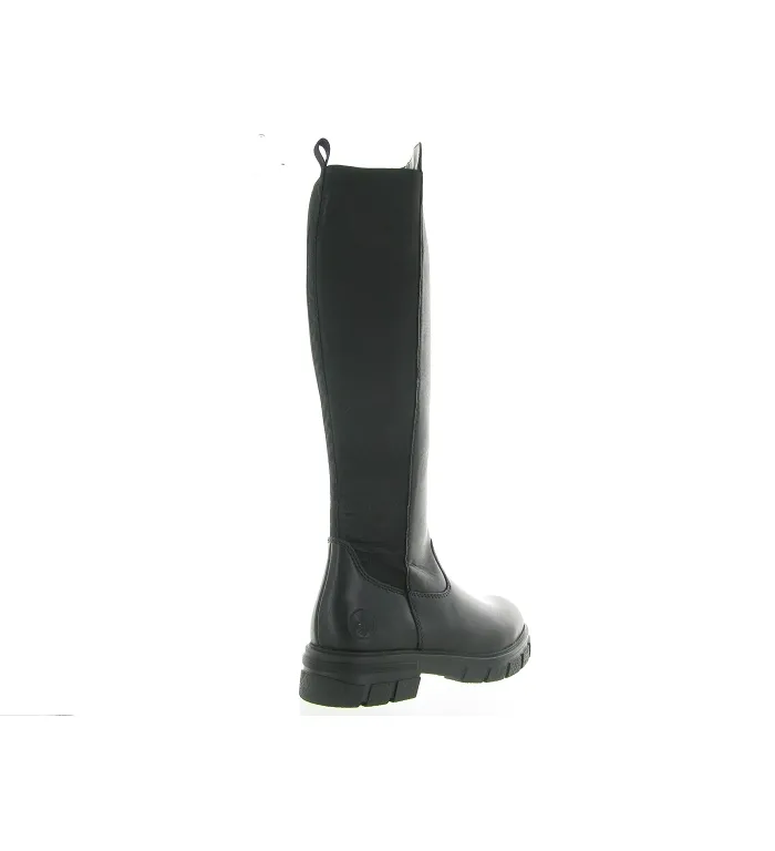 bottes - Cavalières - femme - Cuir - Vert - Rieker