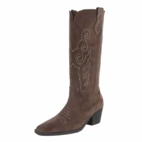 Bottes western MISS DINKIE CHOCO DAIM VERITABLE