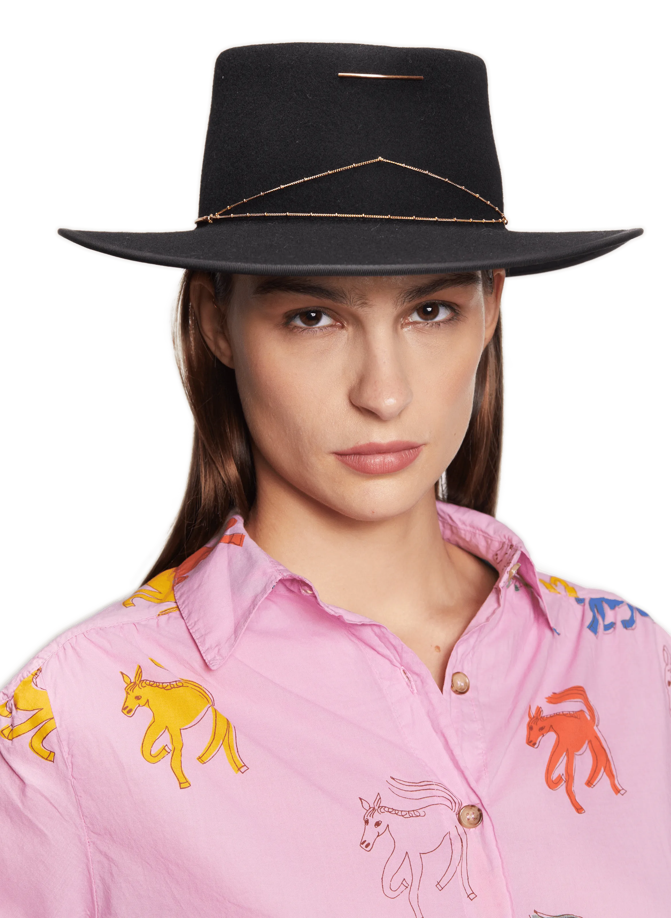 CHAPEAU EN LAINE - VAN PALMA pour FEMME | Printemps