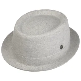 Chapeau en Lin Uni Structure Pork Pie by Lierys --> Chapeaux, casquettes & bonnets en ligne ▷ Chapeaushop