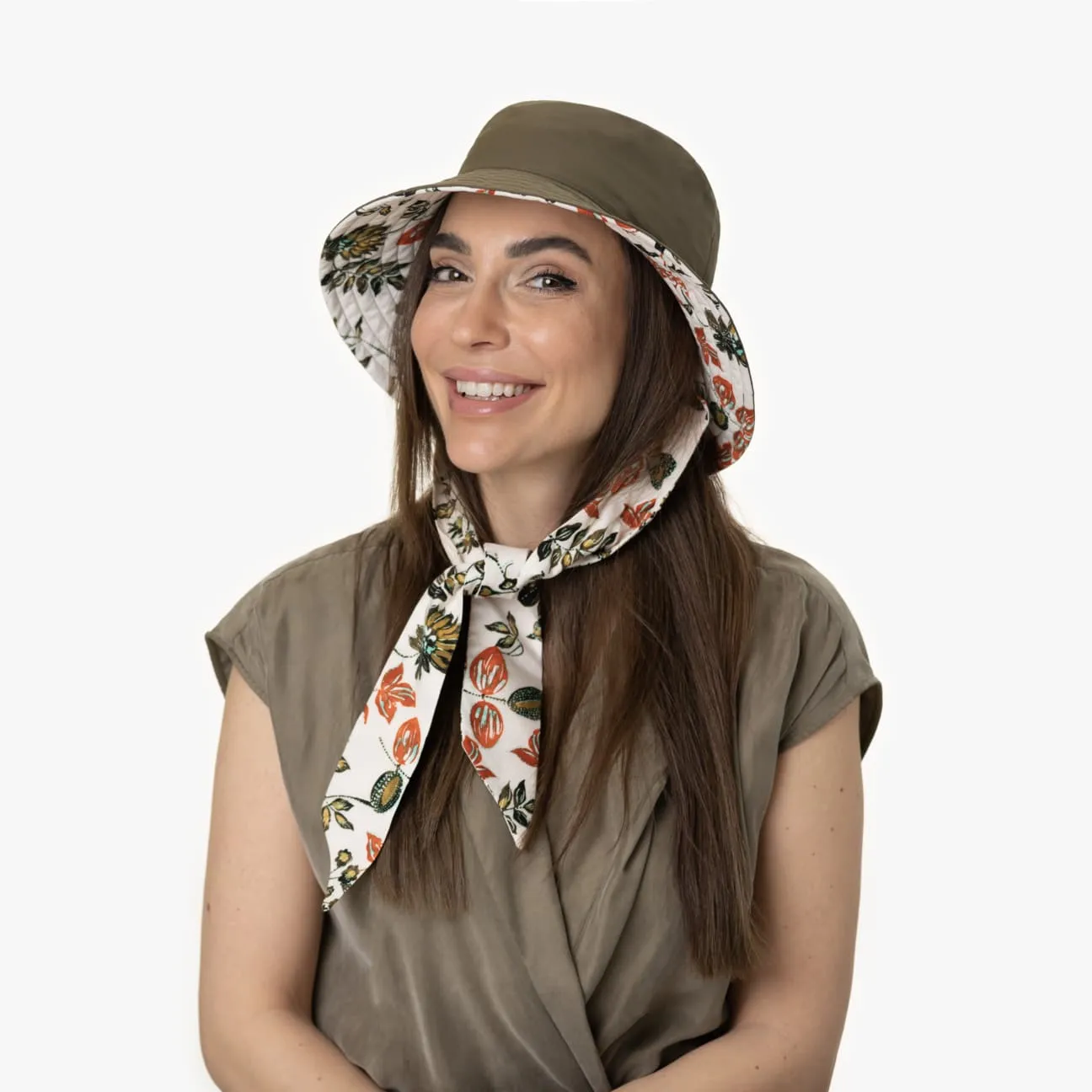 Chapeau Réversible Malu Floral by Mayser --> Chapeaux, casquettes & bonnets en ligne ▷ Chapeaushop