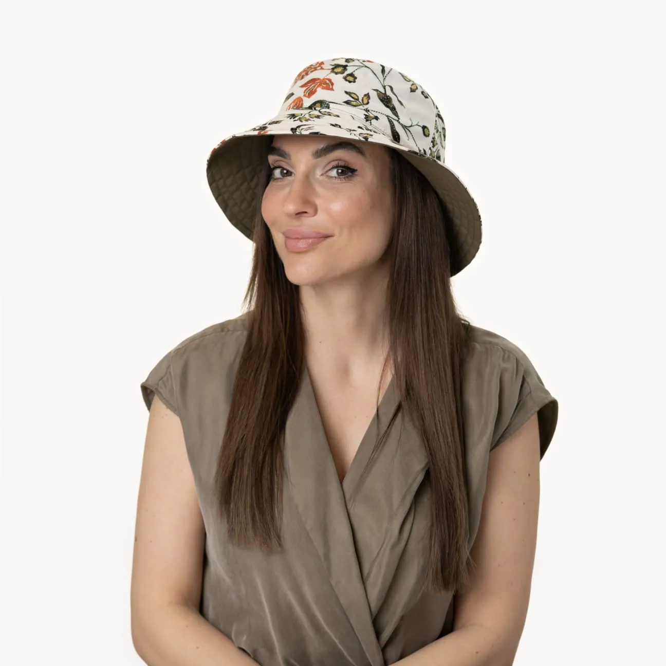 Chapeau Réversible Malu Floral by Mayser --> Chapeaux, casquettes & bonnets en ligne ▷ Chapeaushop