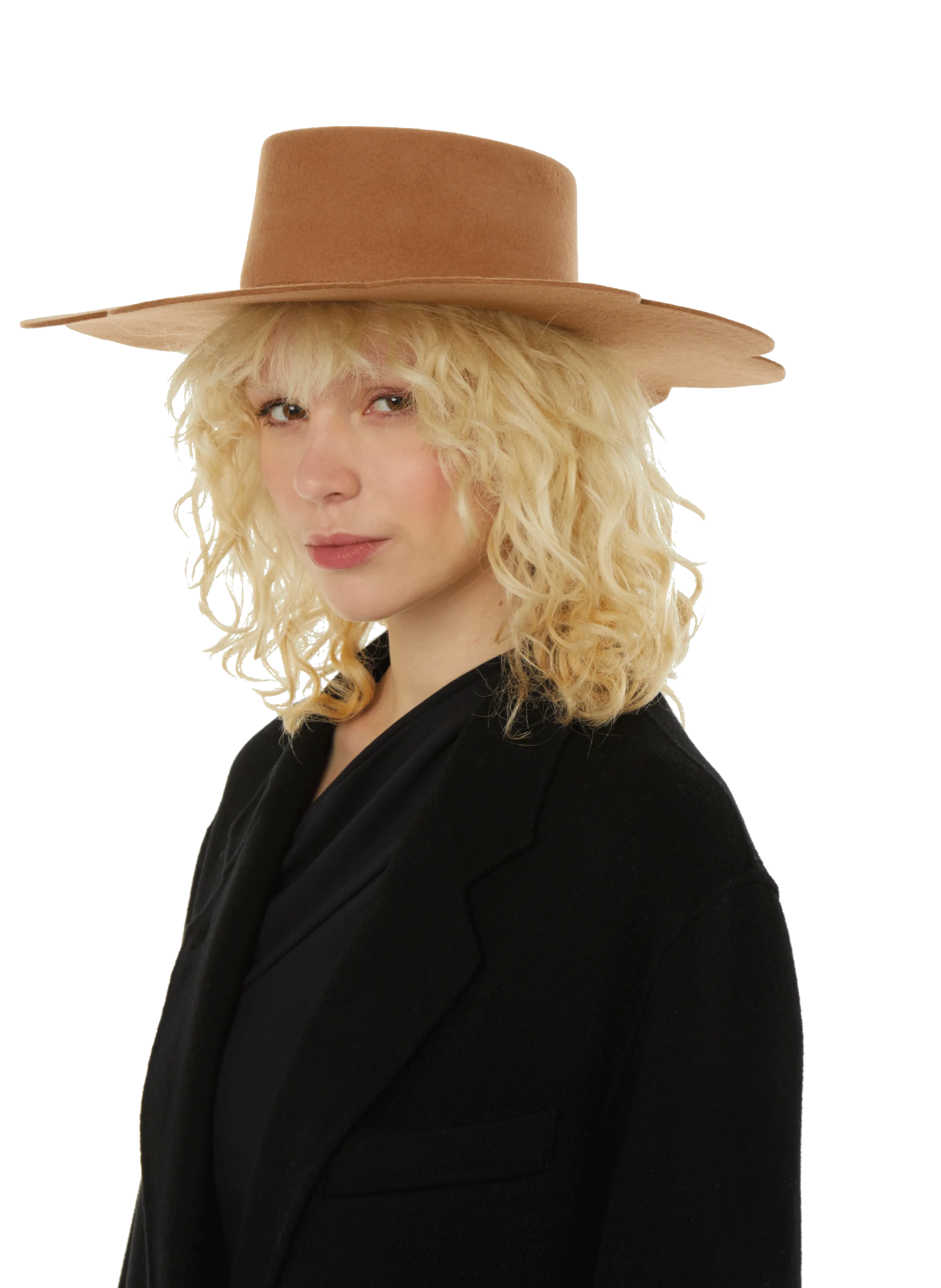 DESTREE  Chapeau en laine  - Beige