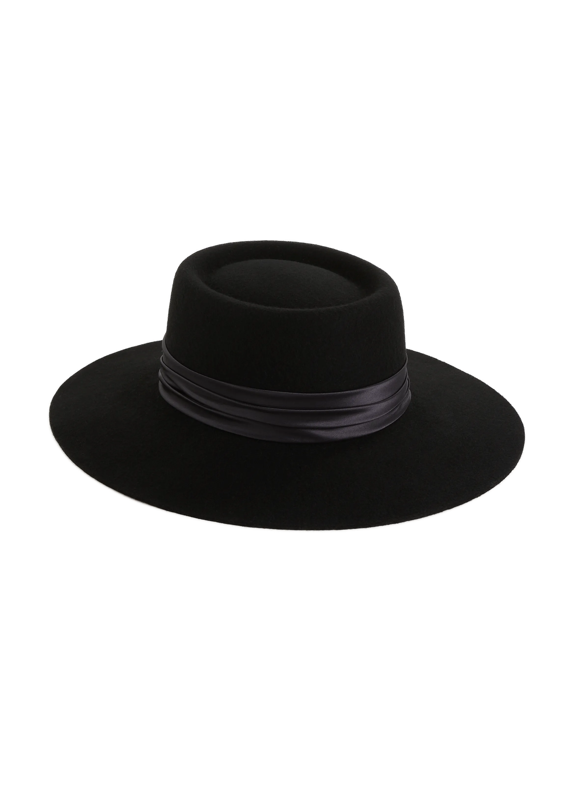 DILARA LATROUS  Chapeau en laine  - Noir