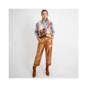 Pantalon Brillant YAEL Bronze HIVER 2023 Hod Paris à -60%