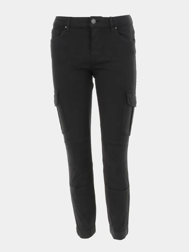 Pantalon cargo missouri noir femme - Only | wimod