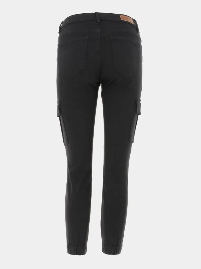 Pantalon cargo missouri noir femme - Only | wimod