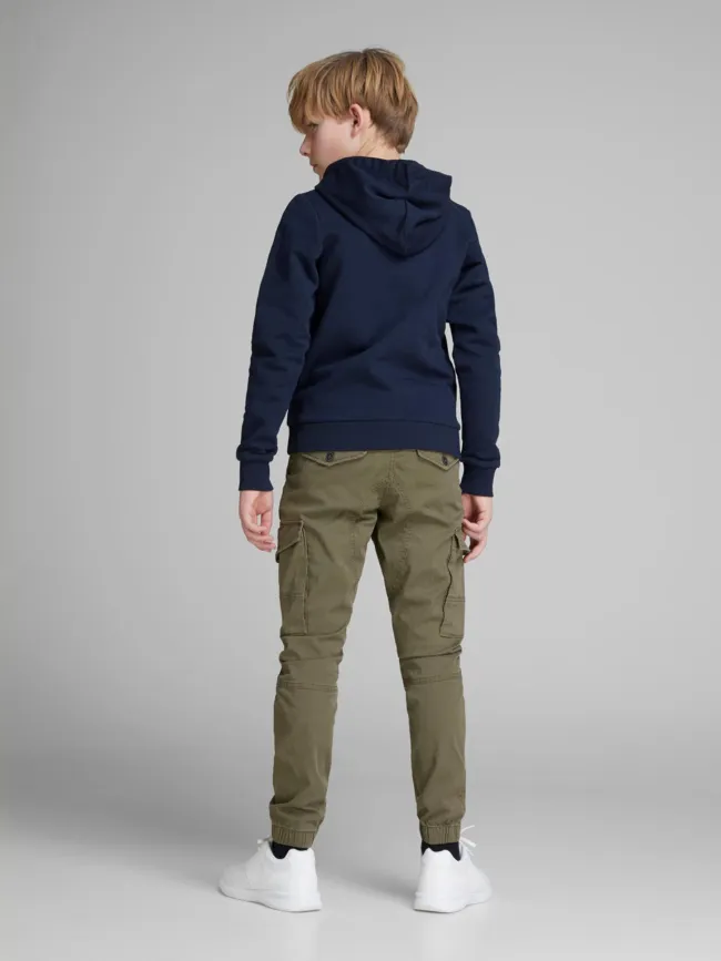 Pantalon cargo paul flake 542 kaki garçon - Jack & Jones | wimod