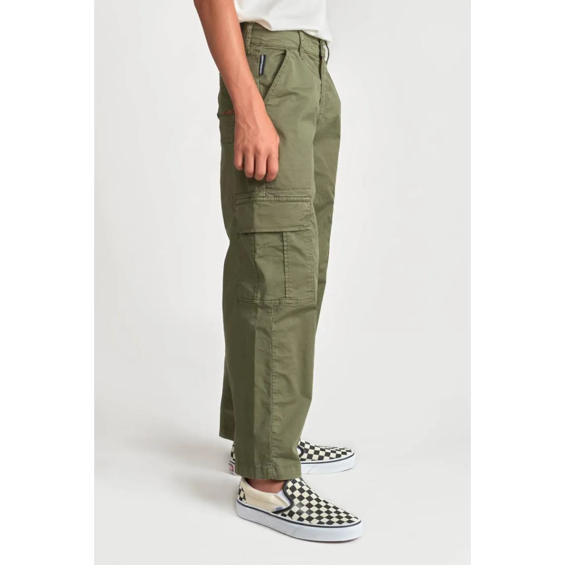 Pantalon cargo TRITON kai Jarl kaki en coton | 3 Suisses