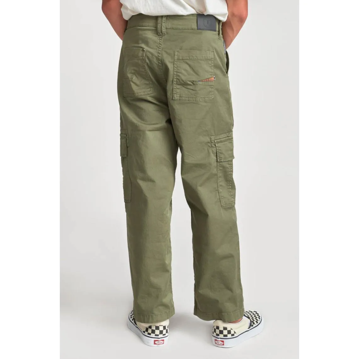 Pantalon cargo TRITON kai Jarl kaki en coton | 3 Suisses