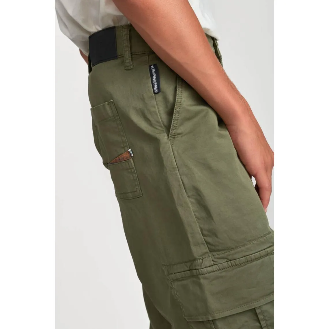 Pantalon cargo TRITON kai Jarl kaki en coton | 3 Suisses