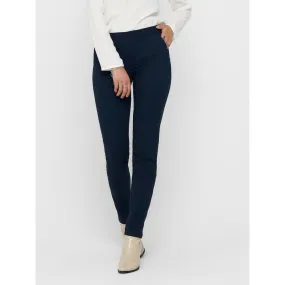 Pantalon chino bleu en coton Dee | 3 Suisses