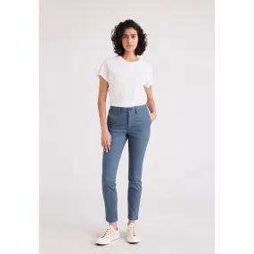 Pantalon chino skinny Weekend bleu en coton  | 3 Suisses