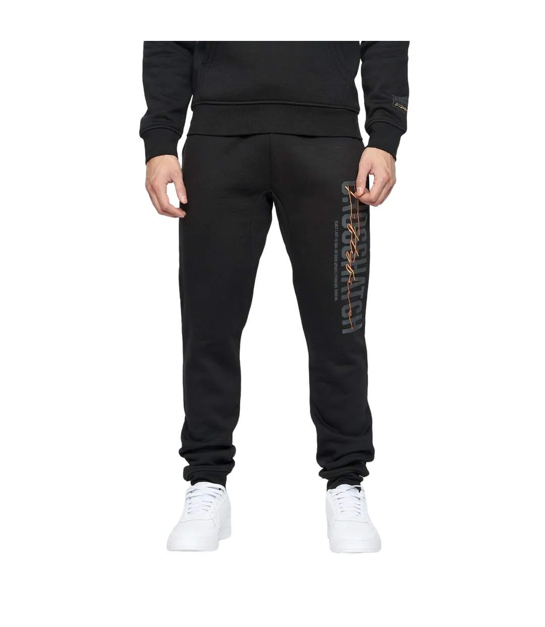 Pantalon de jogging gooch homme noir Crosshatch