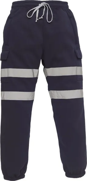 Pantalon de jogging haute visibilité - Homme - YHV016T - bleu marine 