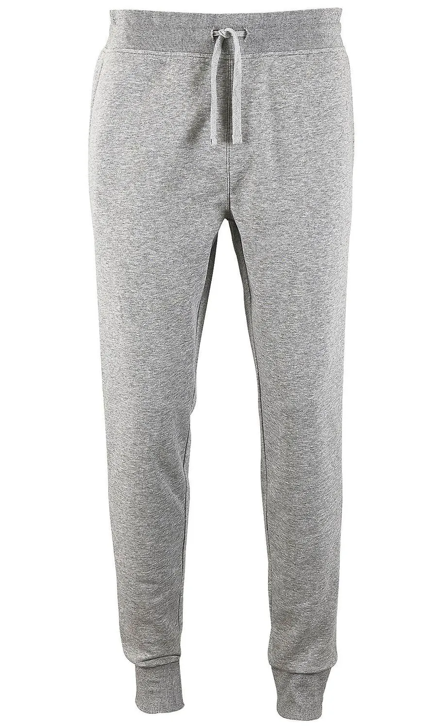 Pantalon jogging coupe slim - homme - 02084 - gris chiné 