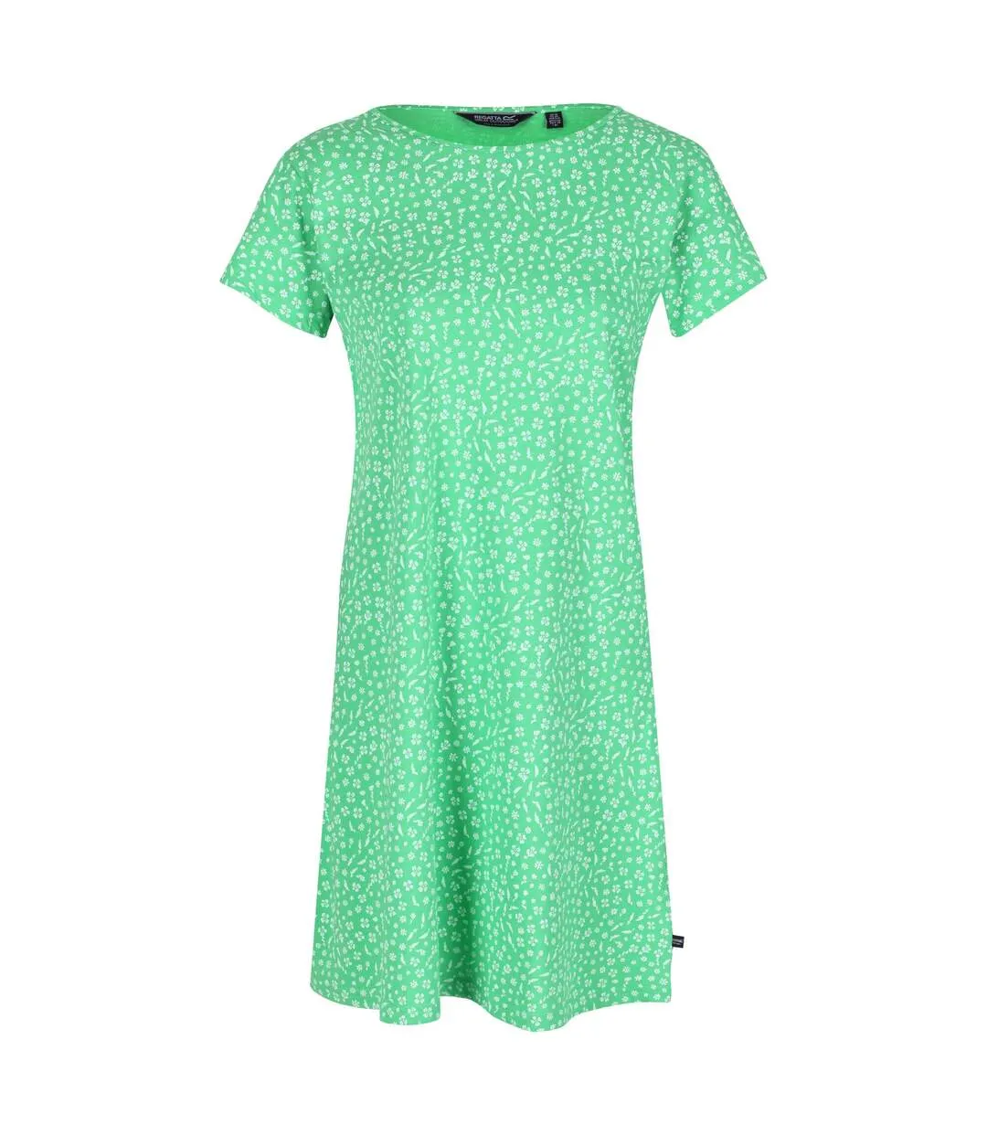 Robe trapèze balia femme vert vif Regatta