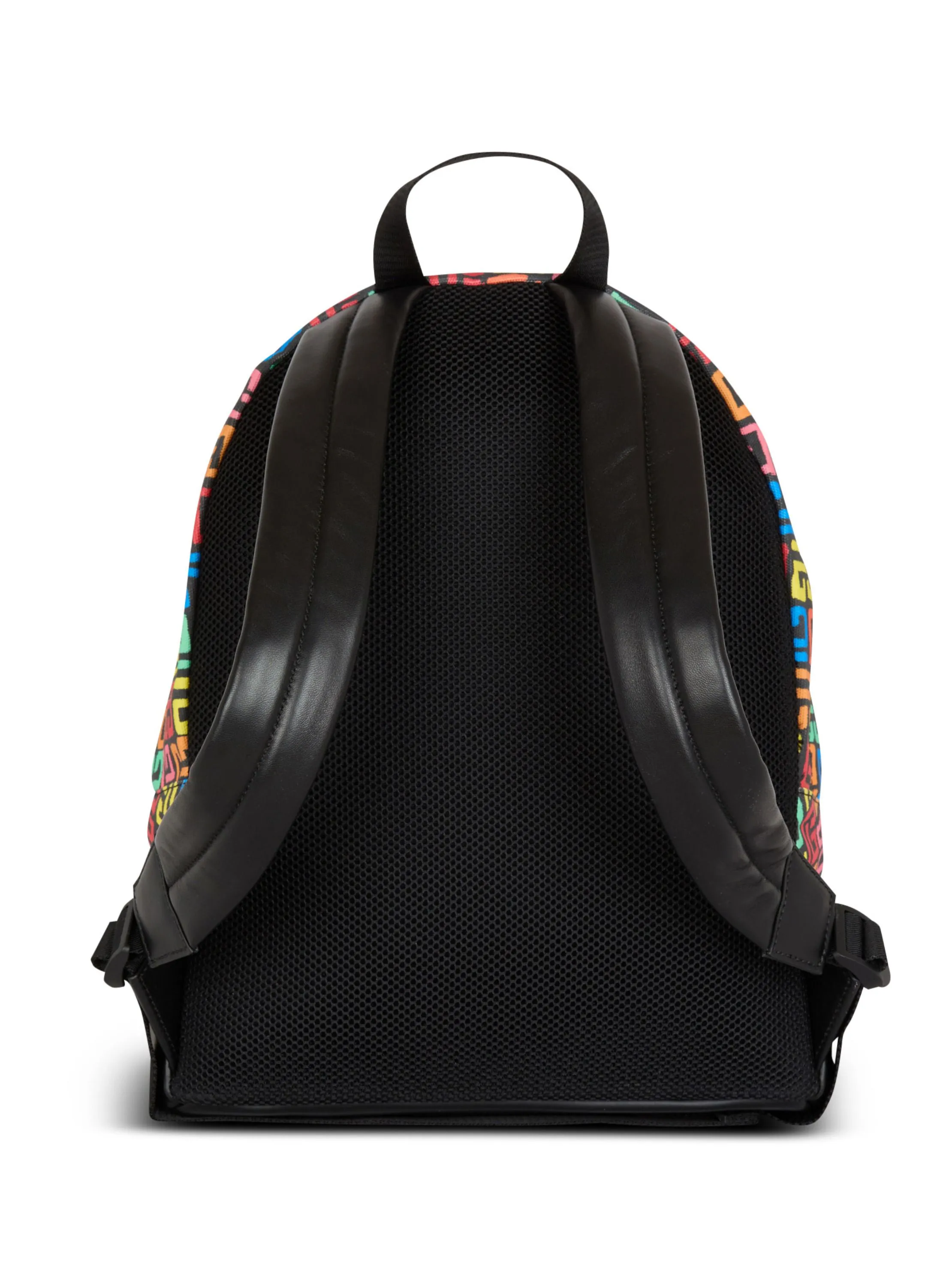 SAC à DOS EN TOILE IMPRIMéE MONOGRAMME PB LABYRINTH MULTICOLORE - BALMAIN pour HOMME | Printemps