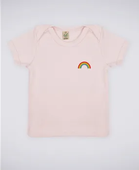 T-Shirt bébé Arc en ciel (brodé)