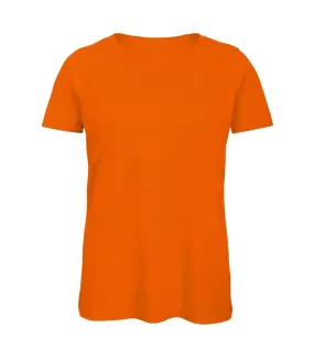 T-shirt en coton bio femme orange B&C