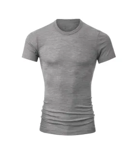 T-Shirt Homme Laine et Soie gris Calida Wool & Silk | Lingerie Sipp