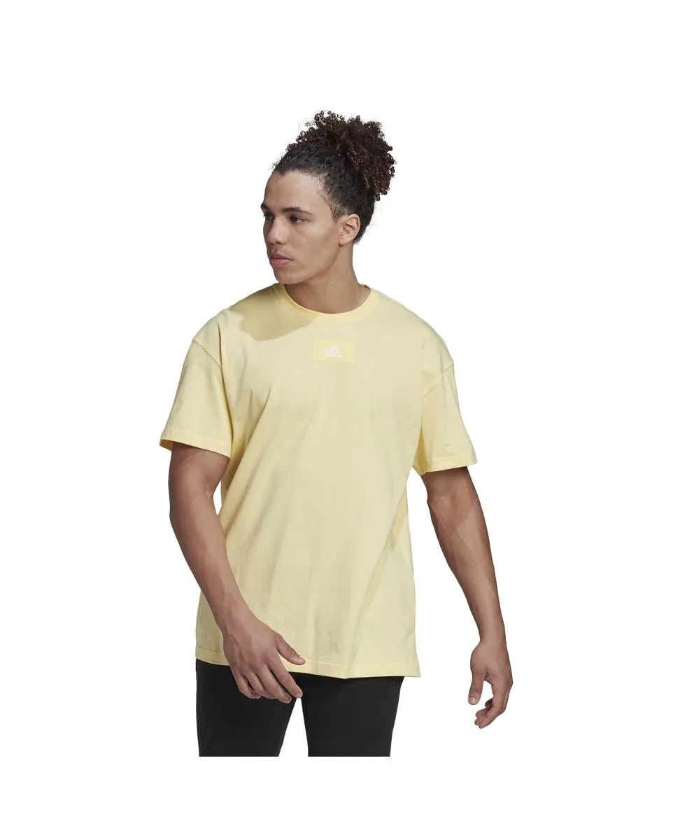 T-shirt stylé en coton doux. Homme M FV T Jaune