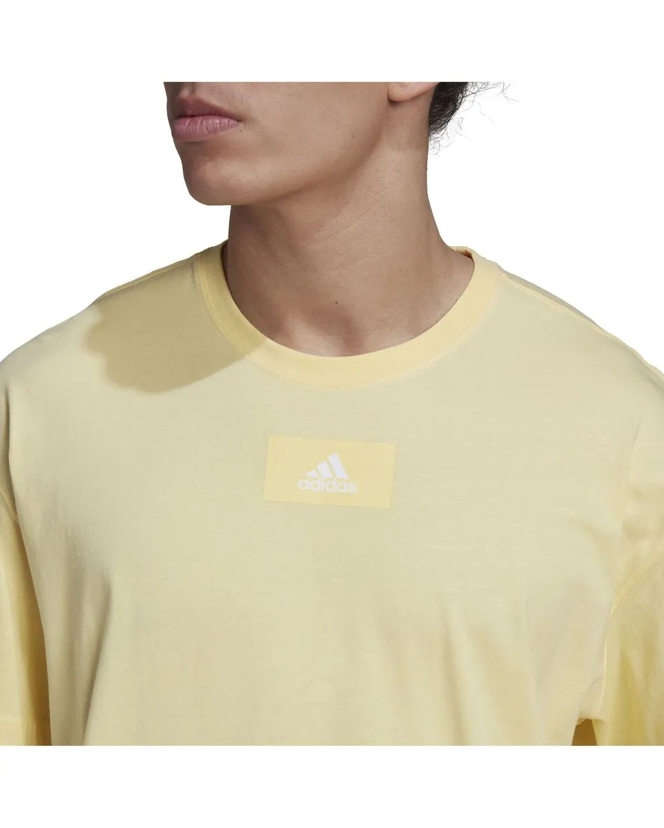 T-shirt stylé en coton doux. Homme M FV T Jaune