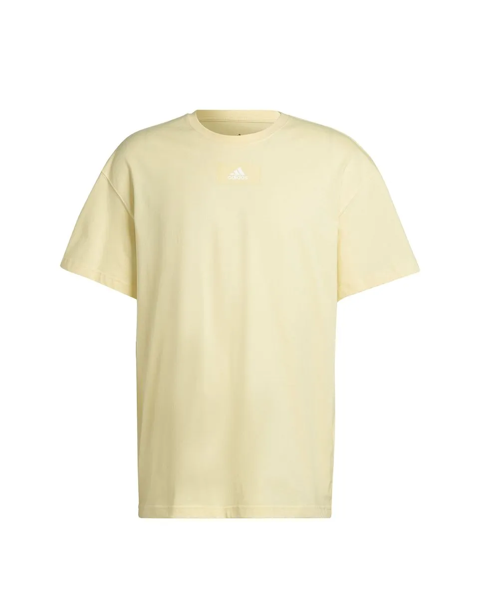 T-shirt stylé en coton doux. Homme M FV T Jaune