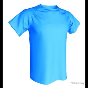 T-shirt Technique 100% polyester ACQUA ROYAL Bleu 1