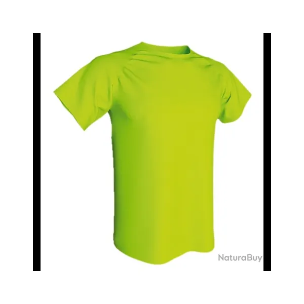 T-shirt Technique 100% polyester ACQUA ROYAL Vert Pistache 01