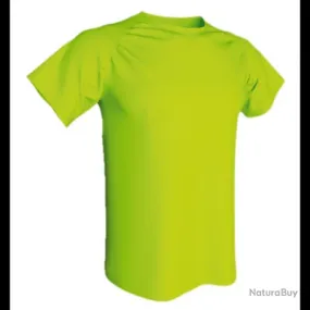 T-shirt Technique 100% polyester ACQUA ROYAL Vert Pistache 01