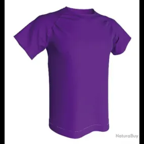 T-shirt Technique 100% polyester ACQUA ROYAL violet 01