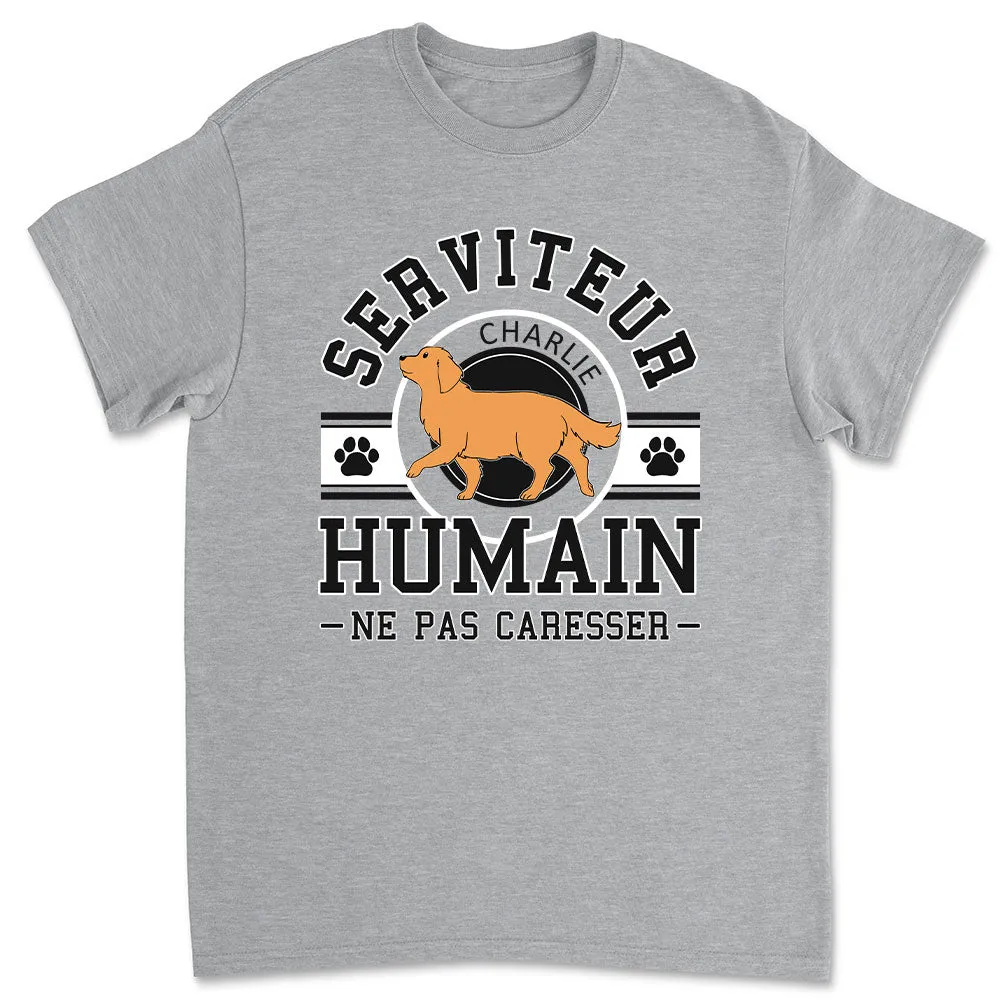 T-shirt Unisex Personnalisé - Serviteur Humain