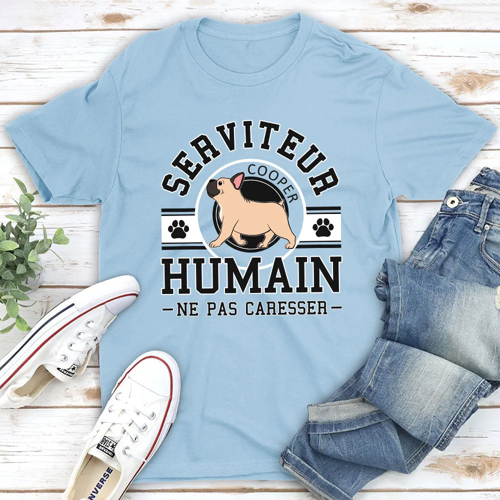 T-shirt Unisex Personnalisé - Serviteur Humain