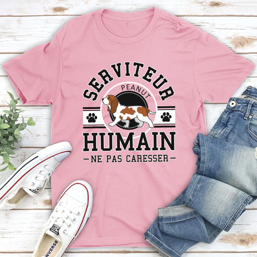 T-shirt Unisex Personnalisé - Serviteur Humain