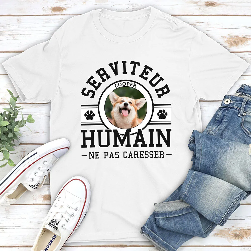 T-shirt Unisex Personnalisé - Serviteur Humain